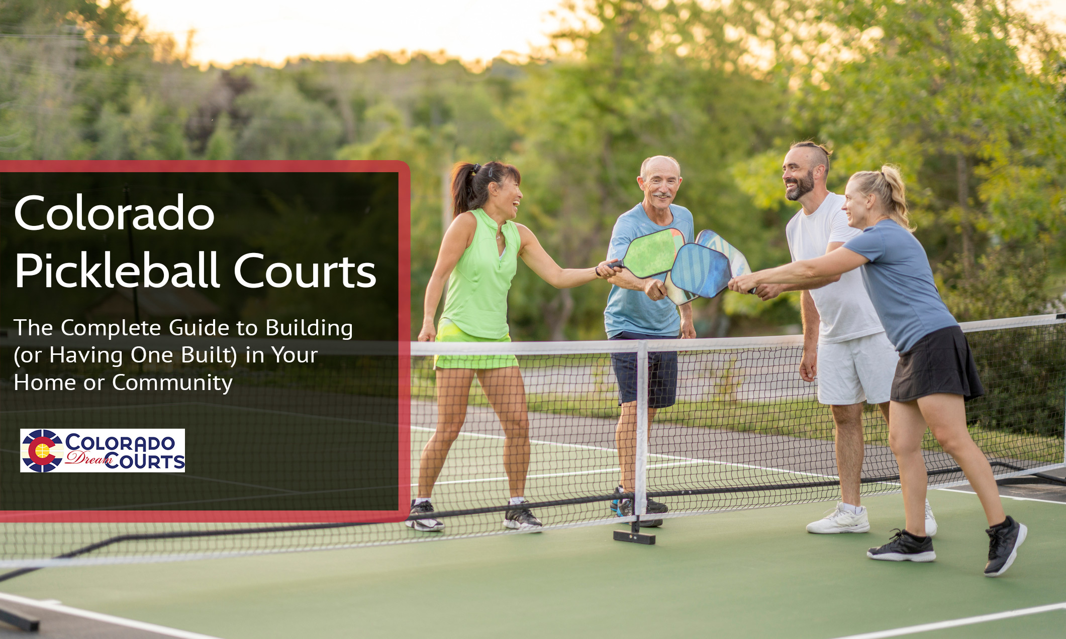 Colorado custom pickleball courts